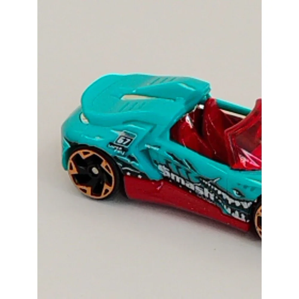 ZURU Metal Machines Diecast Car Toy Styles ZING teal Smash Shark